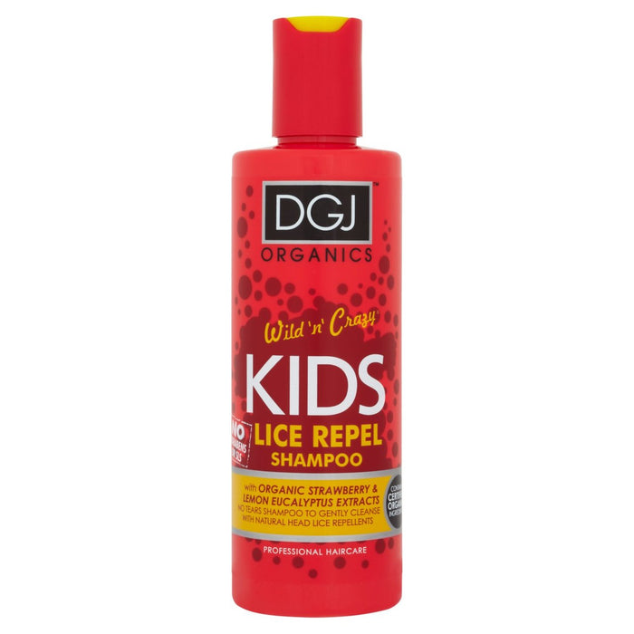 DGJ Organics enfants poux repoussant le shampooing 250 ml