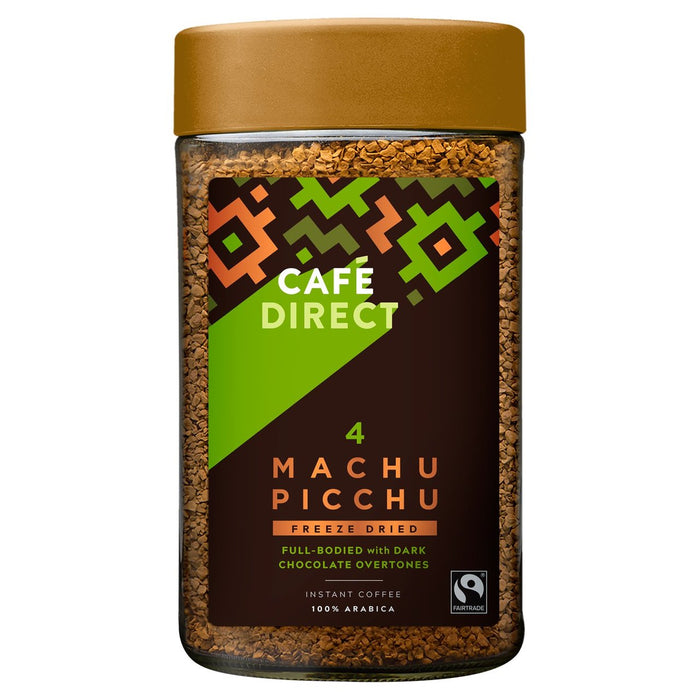 CafeDirect Fairtrade Machu Picchu Pérou Instant Coffee 200g