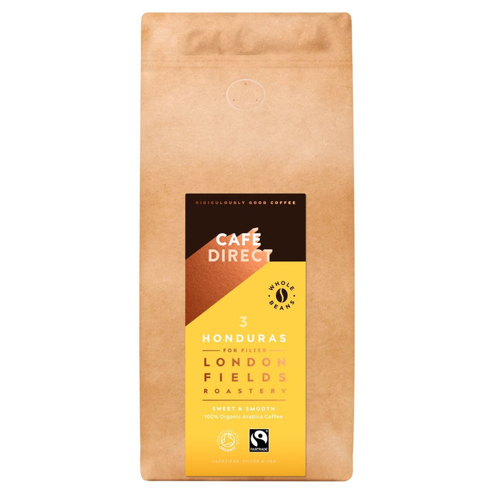 CafeDirect Organic Honduras Coffee grains 1kg