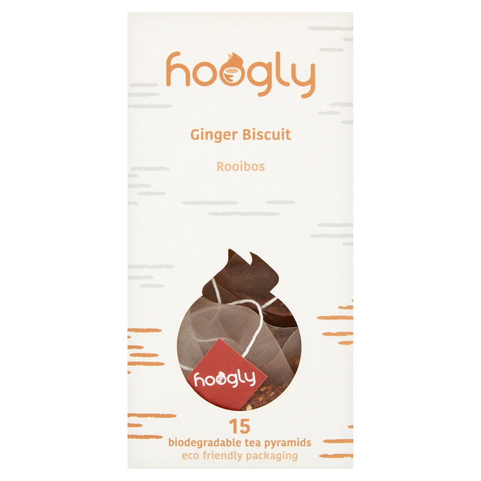 Hoogly Tea Ginger Biscuit Tea Bags 15 per pack