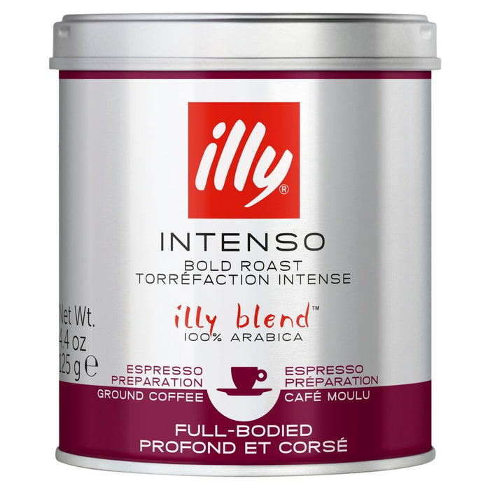 Illy Dark Ground Coffee Bold asado 125g