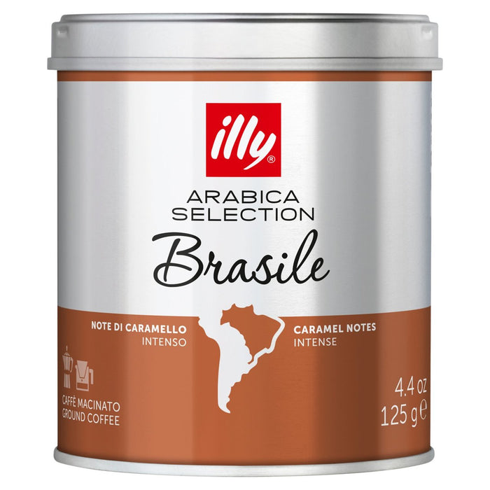 Illy Ground Arabica Auswahl Brasilien 125g