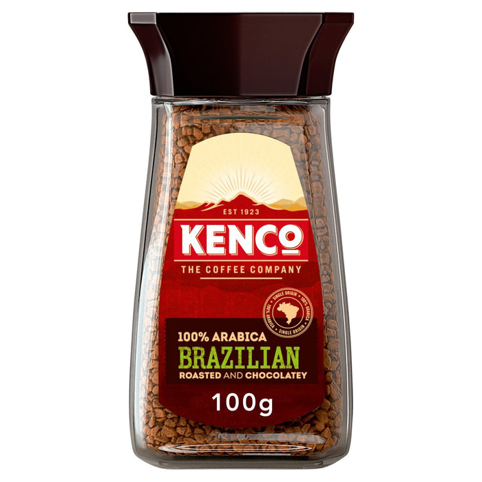 Kenco -Ursprünge brasilianischer Instantkaffee 100g