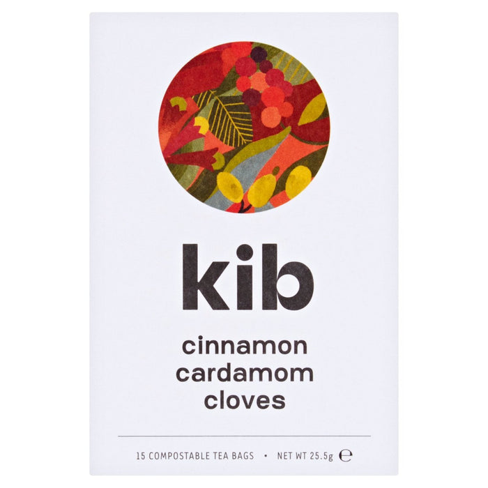 Kib Cinnamon Cardamom Cloves Herbal Tea 15 per pack