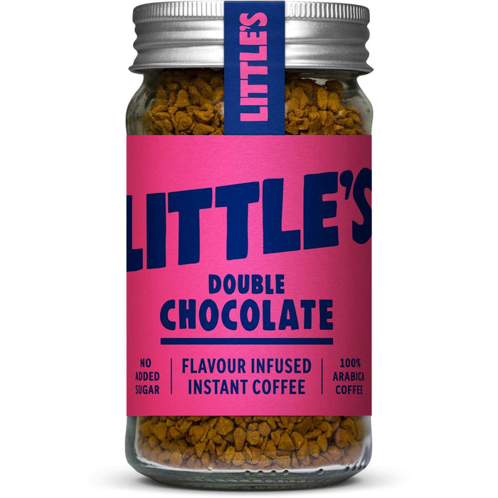 Little's Doppelschokoladengeschmack infundiert sofort Kaffee 50g