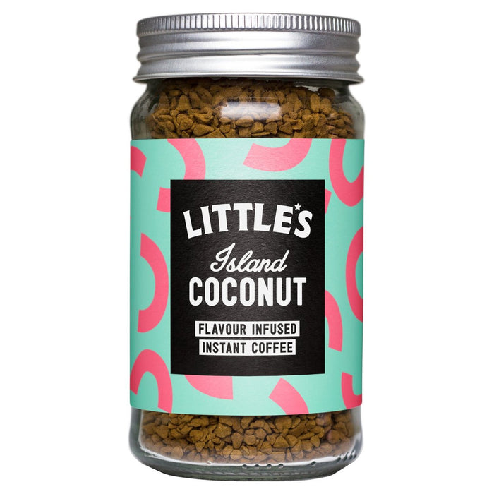 Little's Island Coconut Aroma infundiert sofort Kaffee 50g
