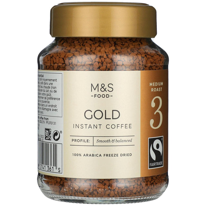 M&S Fairtrade Gold Café instantáneo 100g