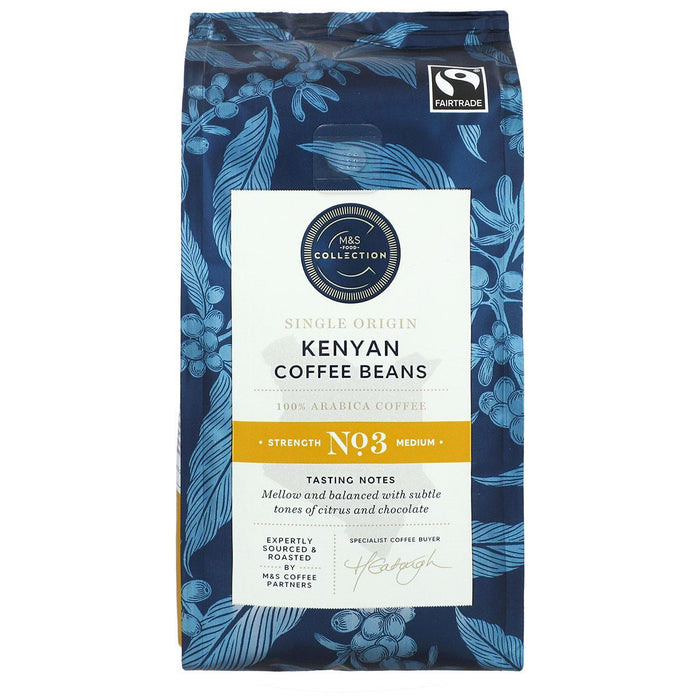 M & S Fairtrade kenianische Kaffeebohnen 227G