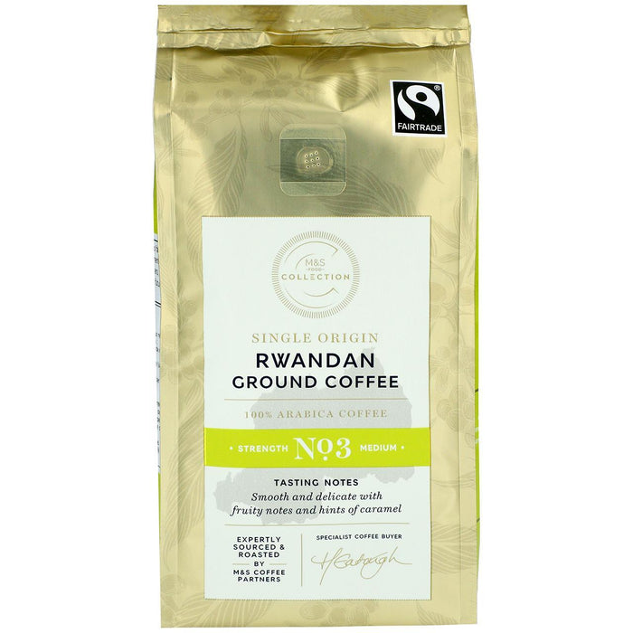 M & S Fairtrade Ruandan Ground Coffee 227g