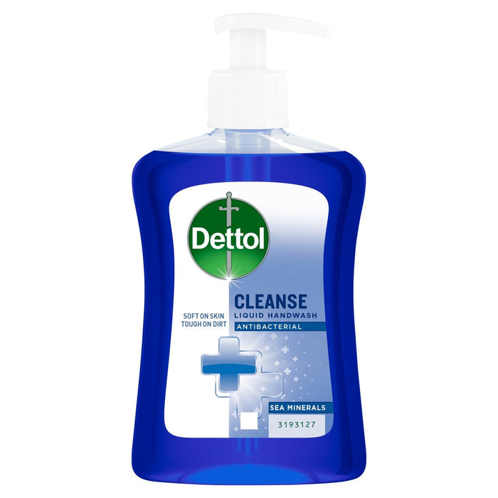 Dettol Antibacterial Liquid Handwash Cleanse Sea Minerals 250ml