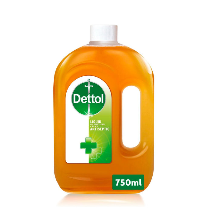 Désinfectant antiseptique liquide d'origine de Dettol pour les premiers soins 750 ml