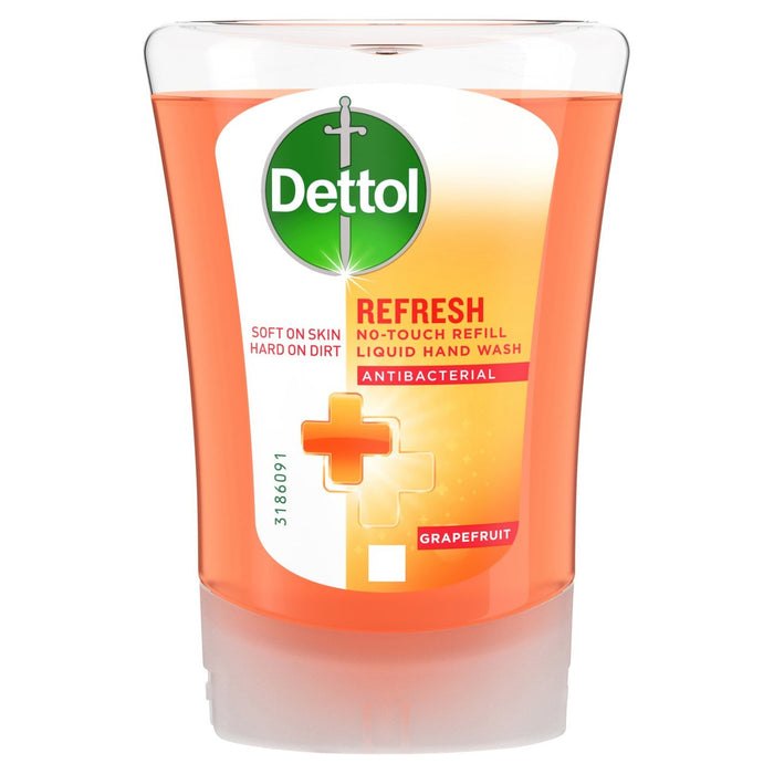 Dettol Refresh Antibactérien non refonte de refonte liquide à main lavage à la main 250 ml