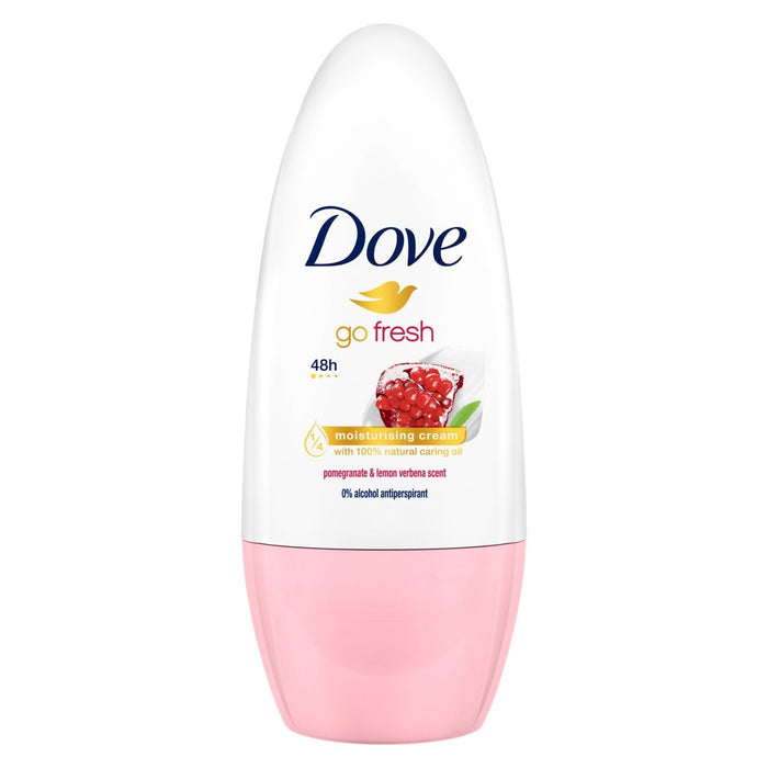Dove Go Fresh de granada roll-on antiperspirante desodorante 50 ml
