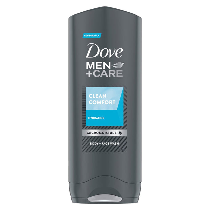 Special Offer - Dove Men+Care Clean Comfort Body & Face Wash 250ml