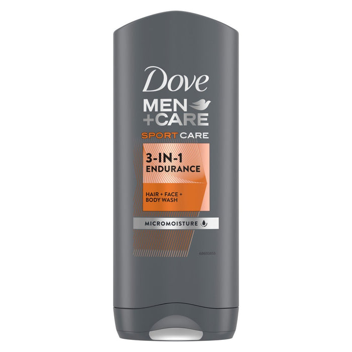 Dove Men+Care Sport Care 3-in-1 Hair, Face & Body Wash 400ml