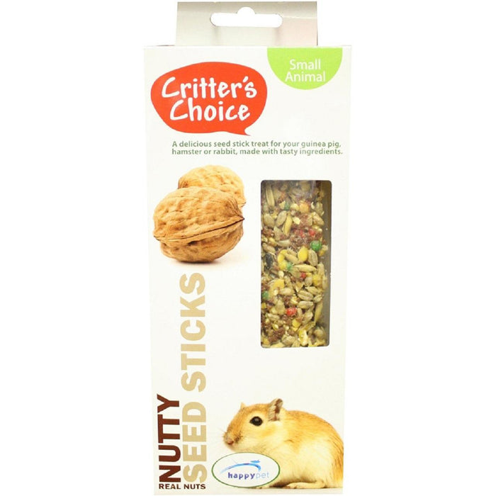 Critter's Choice Nutty Seedsticks 2 في كل عبوة