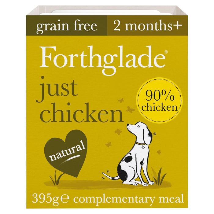 Forthglade Just Chicken Grain Free Wet Dog Aliments 395G