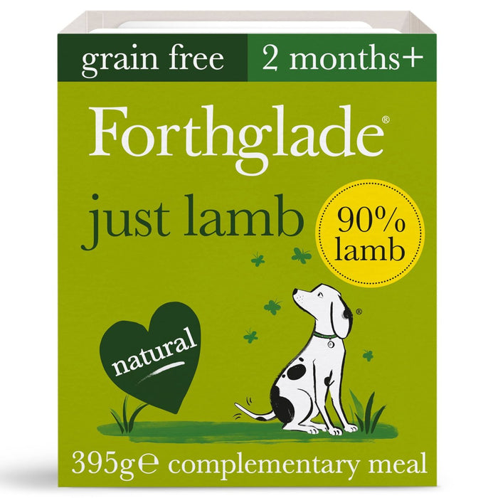 Flade Forthlade Just Lamb Grain Free Wet Dog Food 395g
