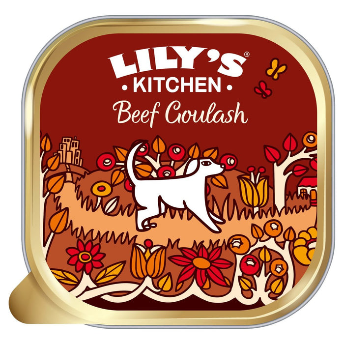 Lily's Kitchen Beef Goulash Tray for Dogs 150g