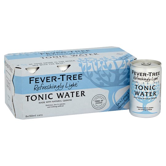 Fever-Tree Naturally Light Tonic Water 8 x 150 ml