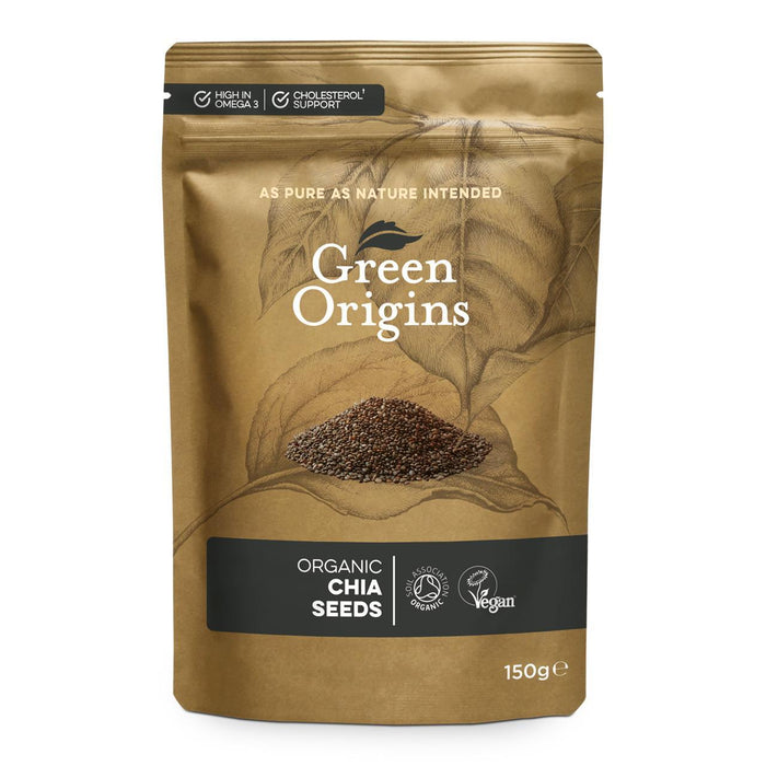 Green Origins Organic Chia Seeds (Raw) 150g