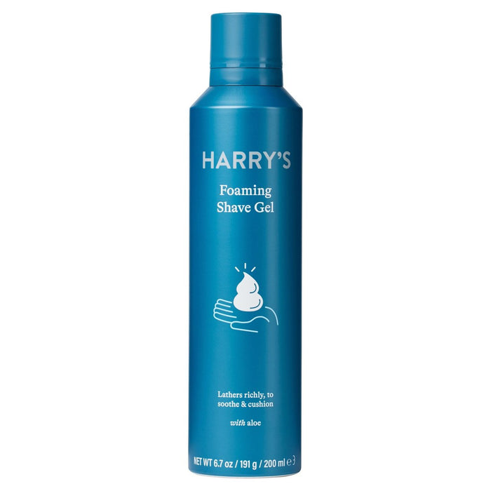 Gel de rasage moussant pour hommes de Harry 200 ml