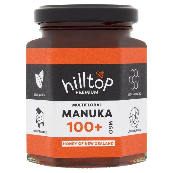 Hilltop Honey Manuka MGO100+ Honey 225g