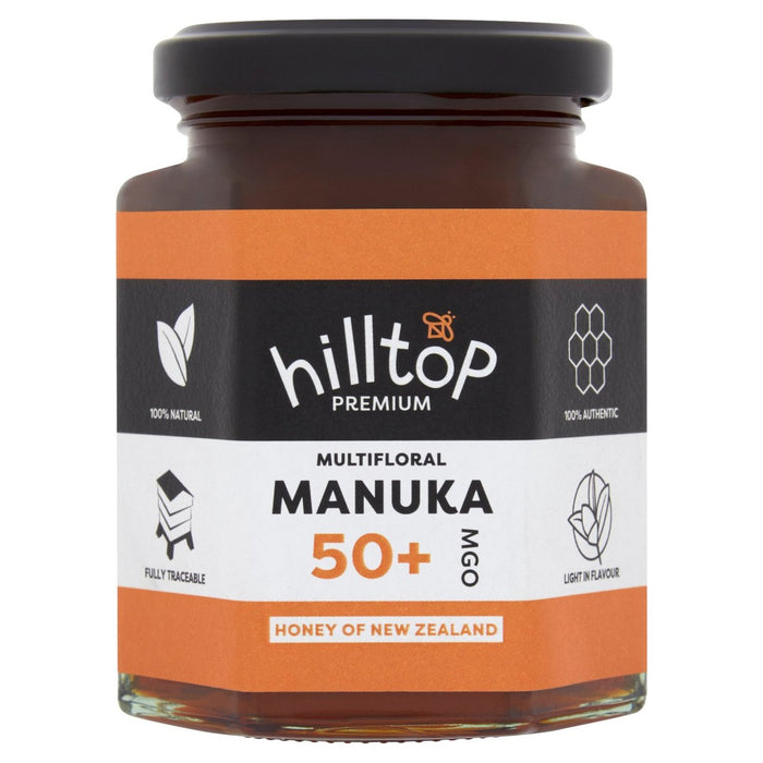 Hilltop Honey Manuka MGO50+ Honey 225g
