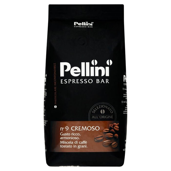 Pellini Nr. 9 Cremoso geröstete Kaffeebohnen 1 kg
