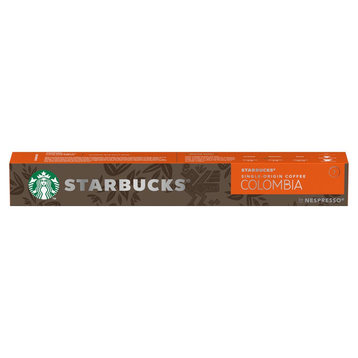 Starbucks by Nespresso Single Origin Colombia Espresso Coffee Pods 10 par pack