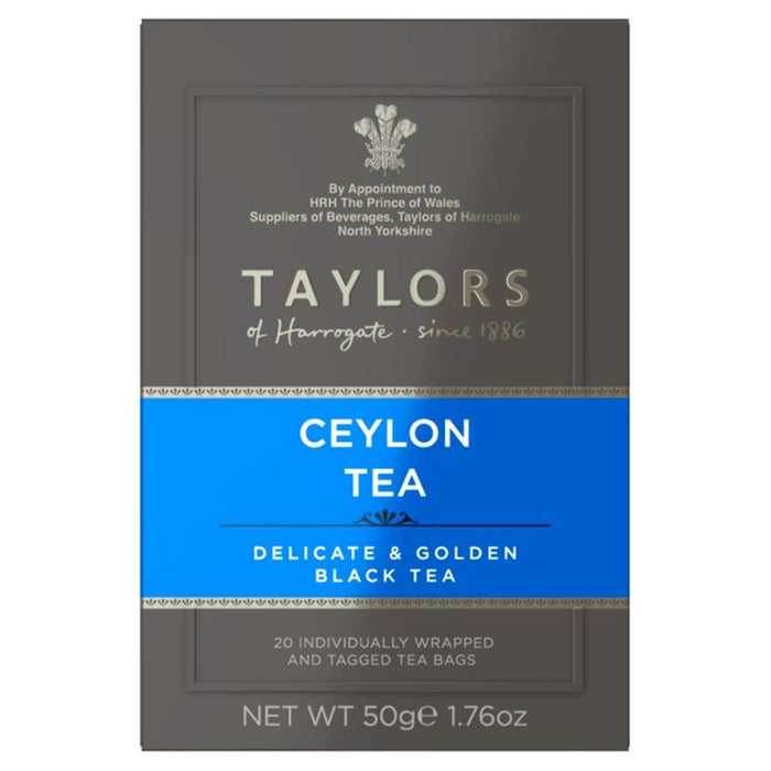 Taylors Ceylon Teebeutel 20 pro Pack