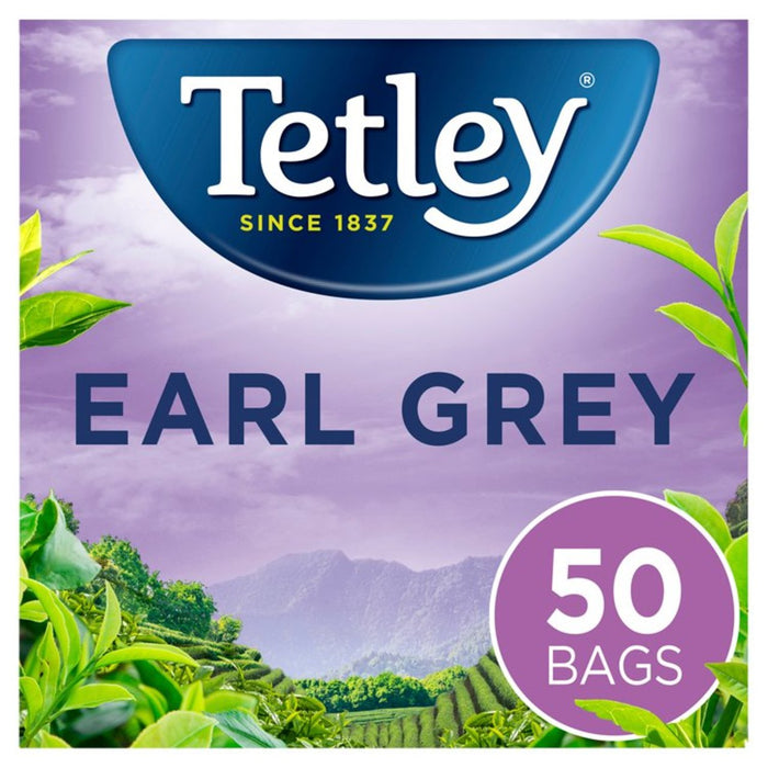 Tetley Earl Gray 50 par paquet