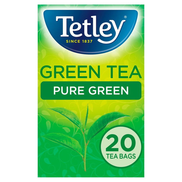 تتلي أكياس الشاي الأخضر النقي 20 لكل علبة