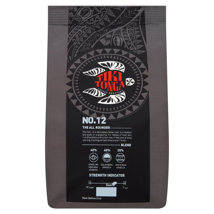 Tiki Tonga mezcla n. ° 12 granos de café enteros 227g