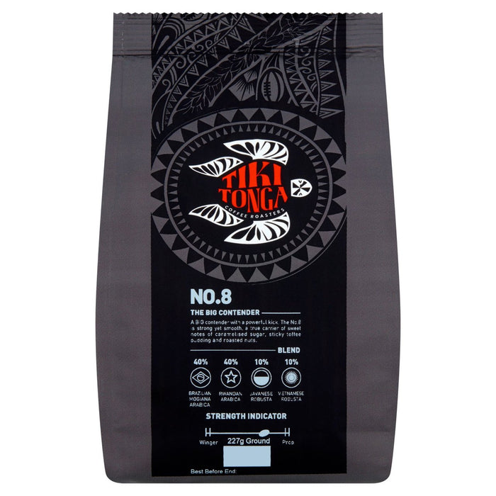 Tiki Tonga Blend No. 8 Ground Coffee 227g