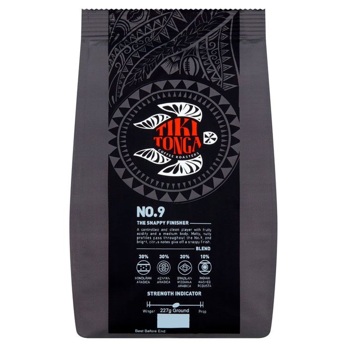 Tiki Tonga Blend No. 9 Ground Coffee 227g