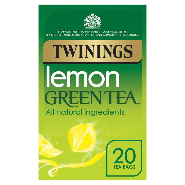 تويننجز - شاي أخضر بالليمون - 20 كيس شاي