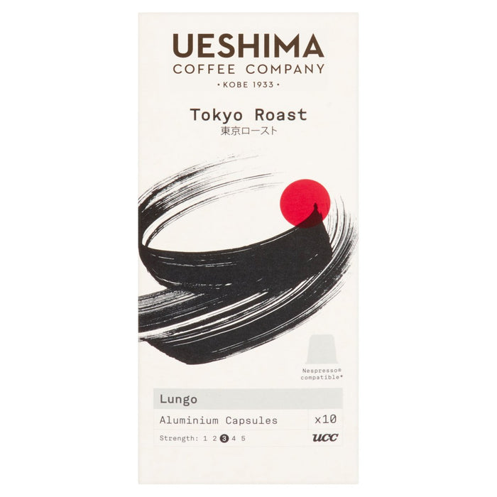 Ueshima Tokyo Roast Nespresso Capsules compatibles 10 par paquet
