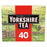 Yorkshire Tea 40 Teebeutel 40 pro Packung