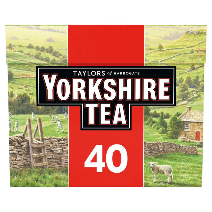 Yorkshire Tea 40 Tébags 40 par paquet