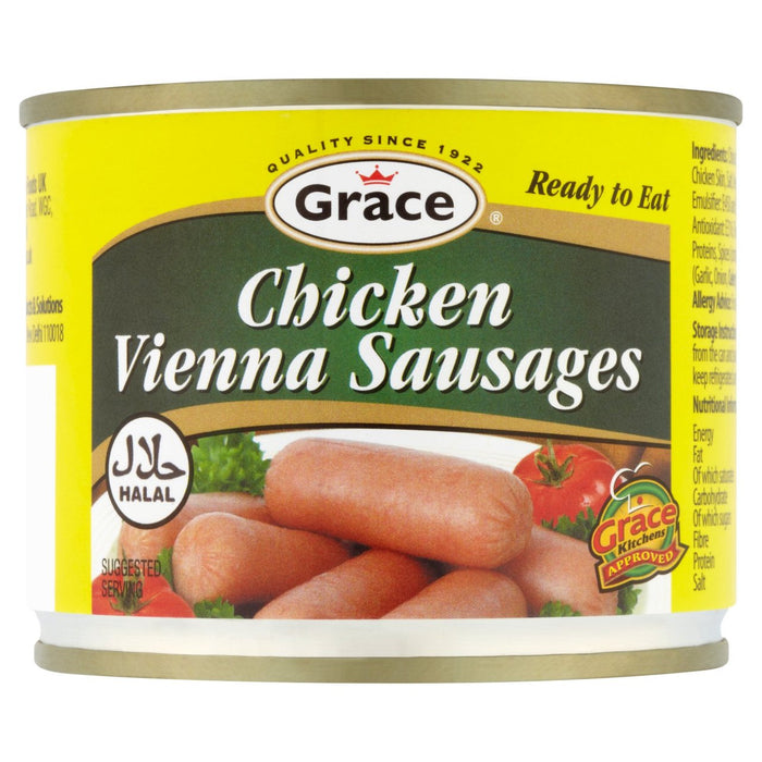 Grace Chicken Vienne Halal 200g