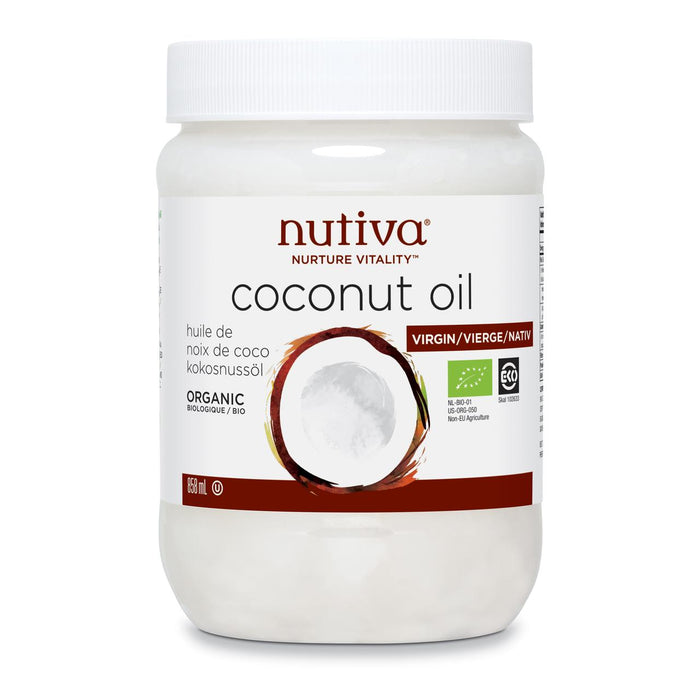 Nutiva Organic Vierge Coconut Huile 858 ml