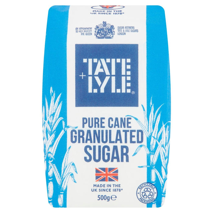 Tate & Lyle Fairtrade Granulated Sugar 500g