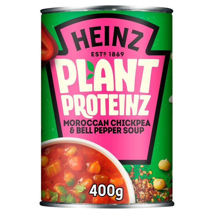Heinz Plant Proteinz marocain Soup de pois chiches 400g
