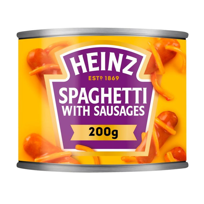 Heinz Spaghetti avec des saucisses 200g