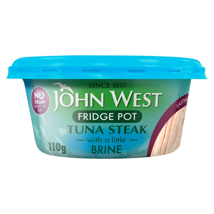 جون ويست، شرائح لحم بدون مصفاة في محلول ملحي، 110 جرام