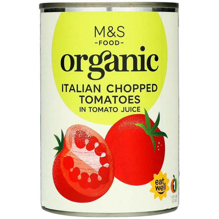 M & S Bio italienisch gehackte Tomaten 400g