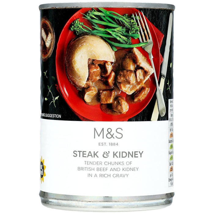 M & S Steak & Nierenstücke 400g