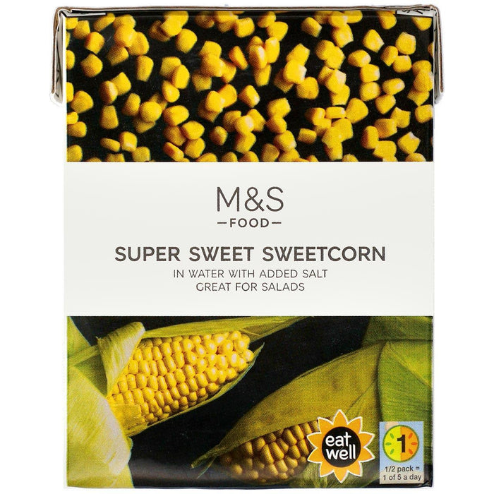 M & S Super Sweet Sweetcorn 380g