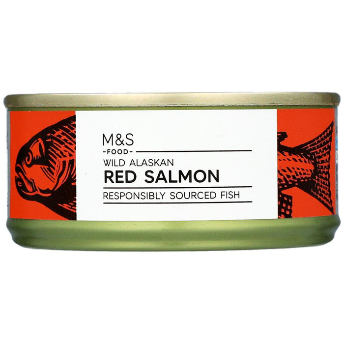 M&S Wild Alaskan Red Salmon 105g